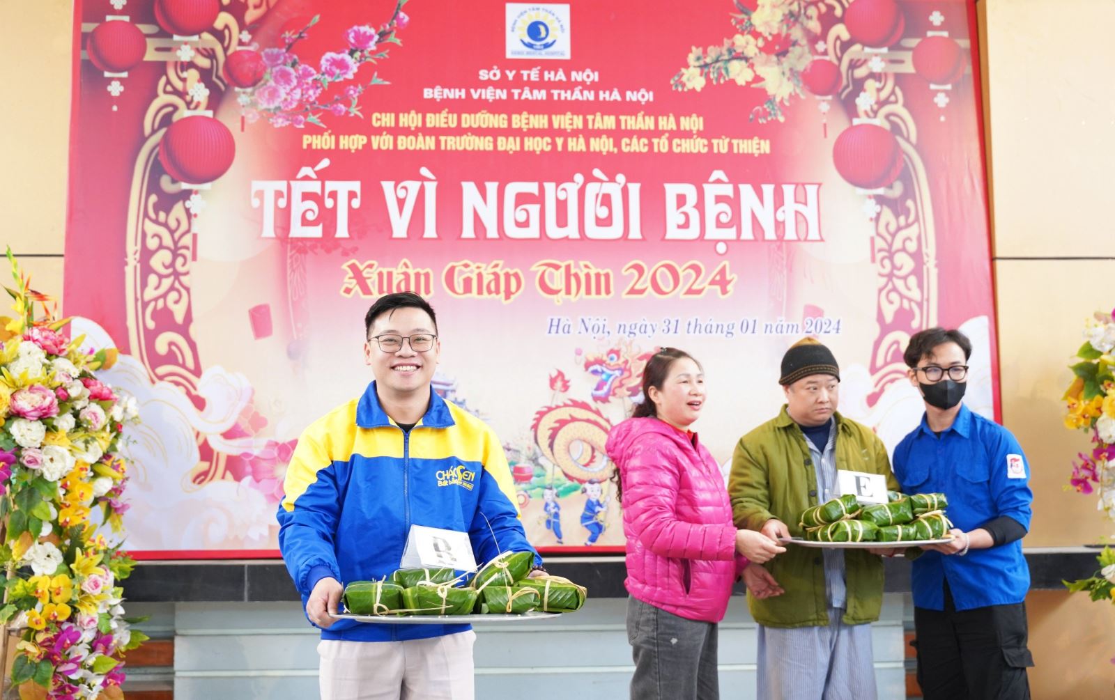 CHÁO SEN BÁT BẢO MINH TRUNG CHUNG TAY TRONG DỰ ÁN "TẾT VÌ NGƯỜI BỆNH"