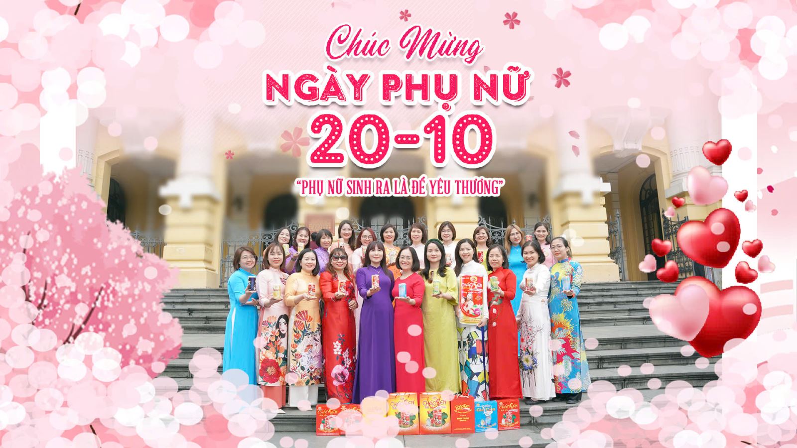 CHÚC MỪNG NGÀY PHỤ NỮ VIỆT NAM 20/10