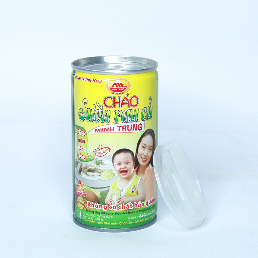 Cháo sườn rau củ 2