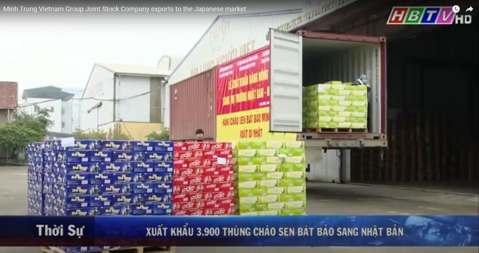 Minh Trung Vietnam Group Joint Stock Company exports to the Japanese market