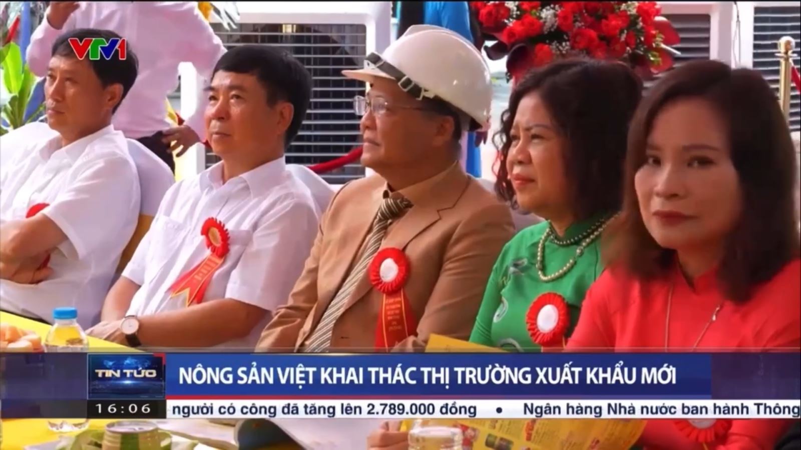 Đài VTV1 Đưa tin Minh Trung Group xuất khẩu lô hàng Cháo Sen Bát Bảo sang thị trường Cộng hoà Séc