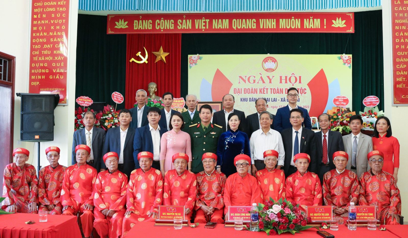 CHÁO SEN BÁT BẢO MINH TRUNG HƯỞNG ỨNG "NGÀY HỘI ĐẠI ĐOÀN KẾT TOÀN DÂN TỘC KHU DÂN CƯ ĐẠI LAI - XÃ ĐẠI LAI" 15