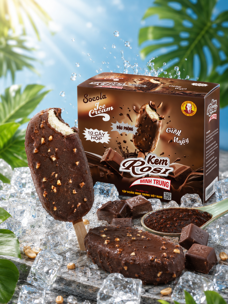 Kem Rosi Minh Trung Socola đậu phộng 4