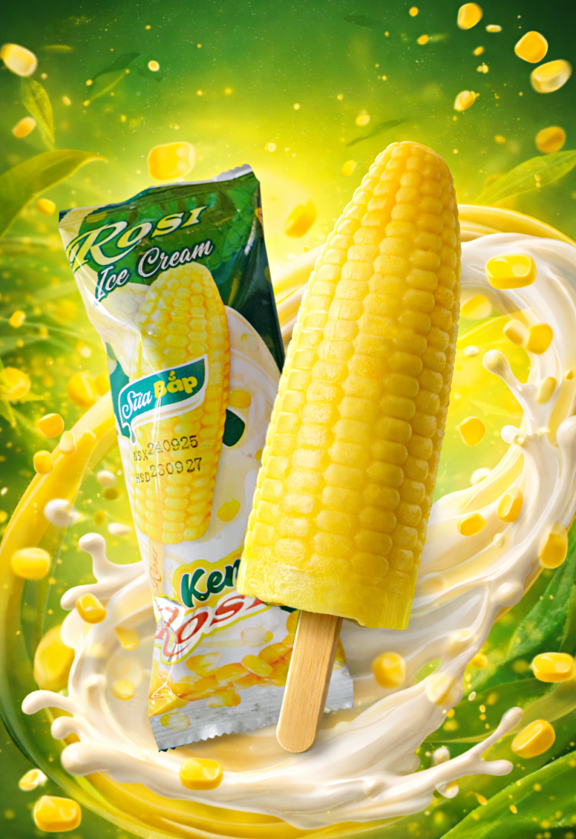 Kem Rosi Minh Trung sữa bắp 2