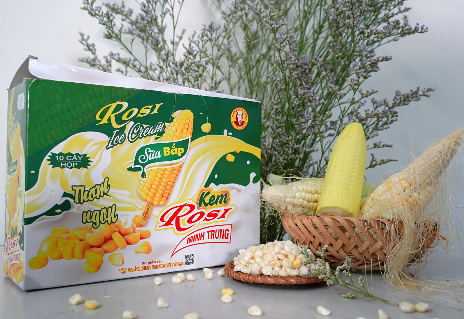 Kem Rosi Minh Trung sữa bắp 4