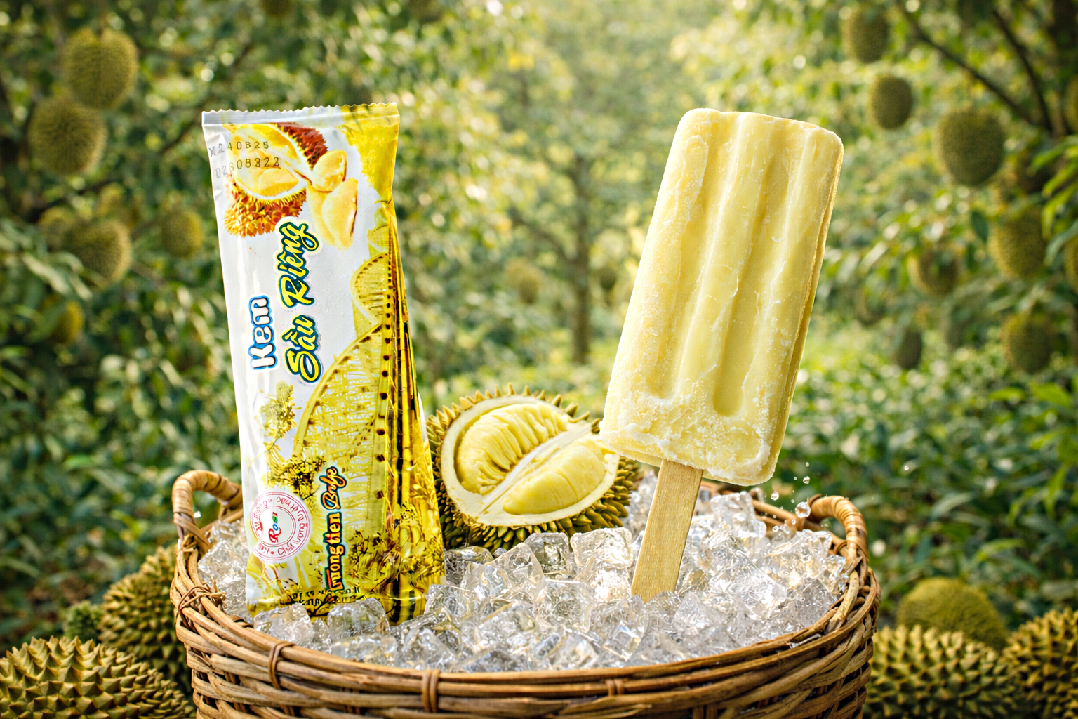 Kem Rosi Minh Trung sầu riêng 2